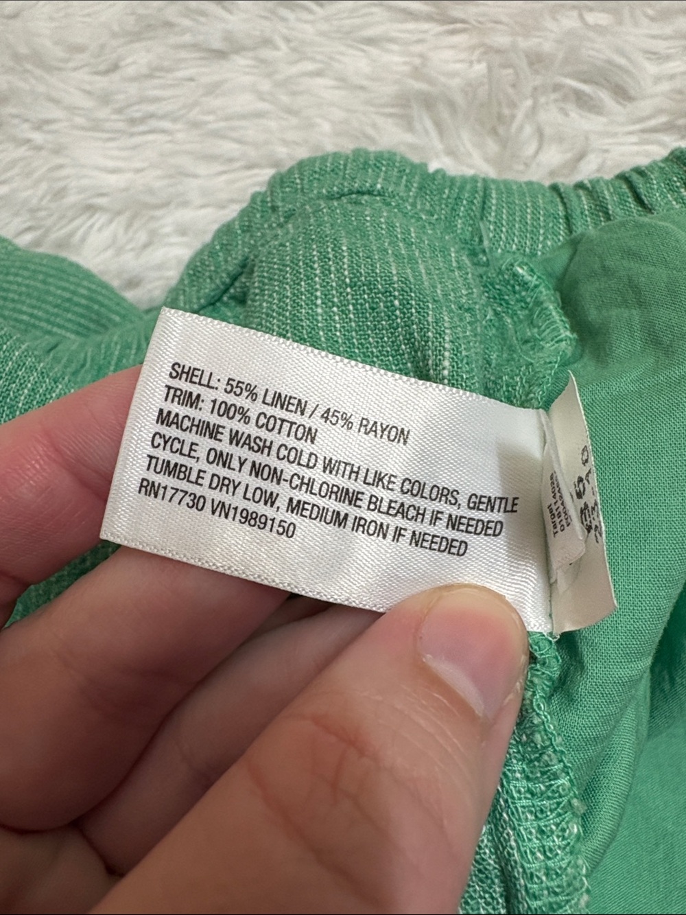 NWT A New Day Green Pull On Shorts Size 2X - Picture 13 of 13